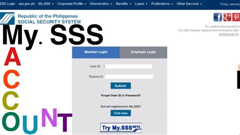 my sss.account login